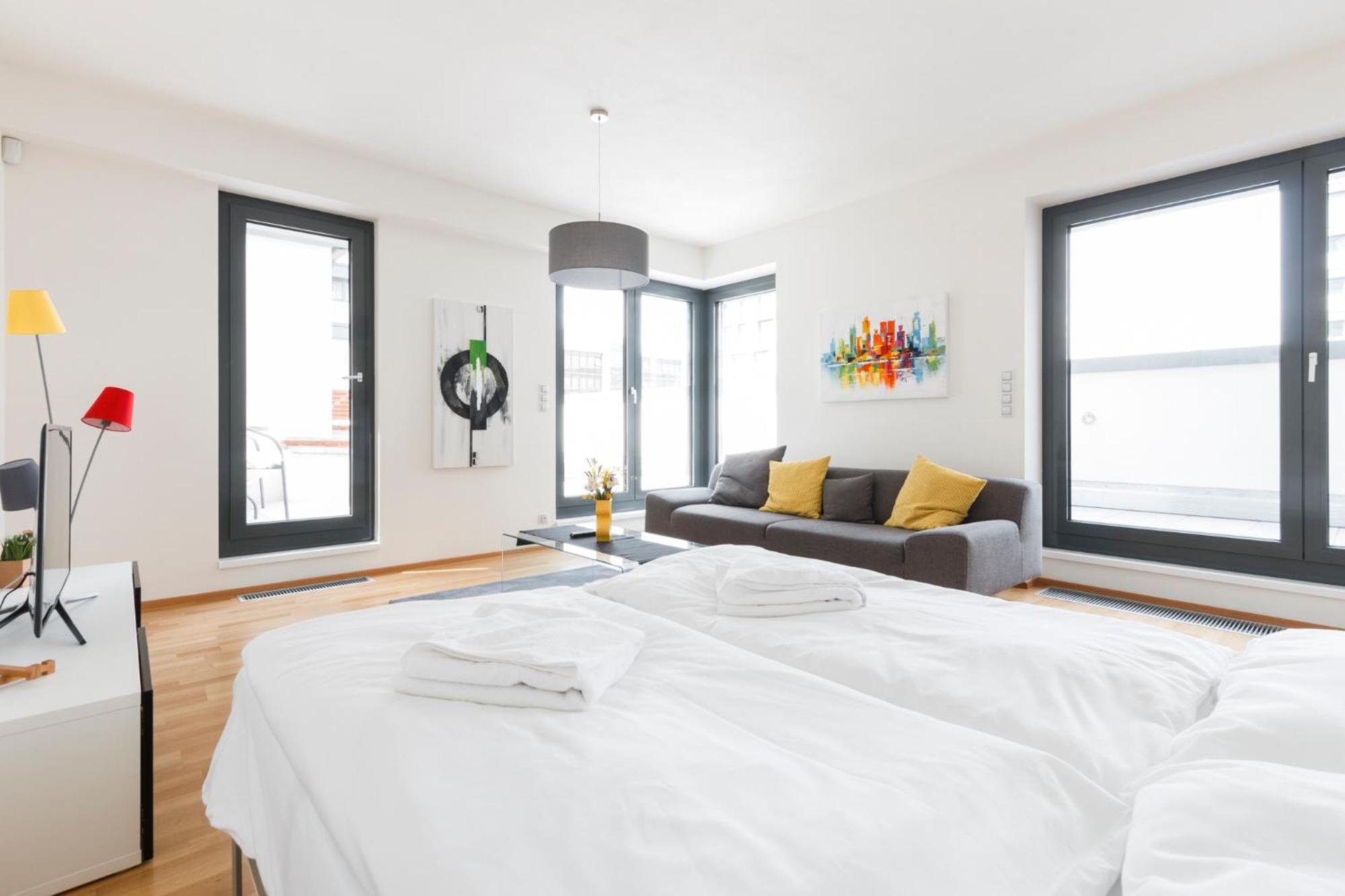 Prague Days - Luxurious Apartments In Trendy Zizkov Esterno foto